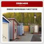 西雅图首个庇护所项目启动 75单元下周开放