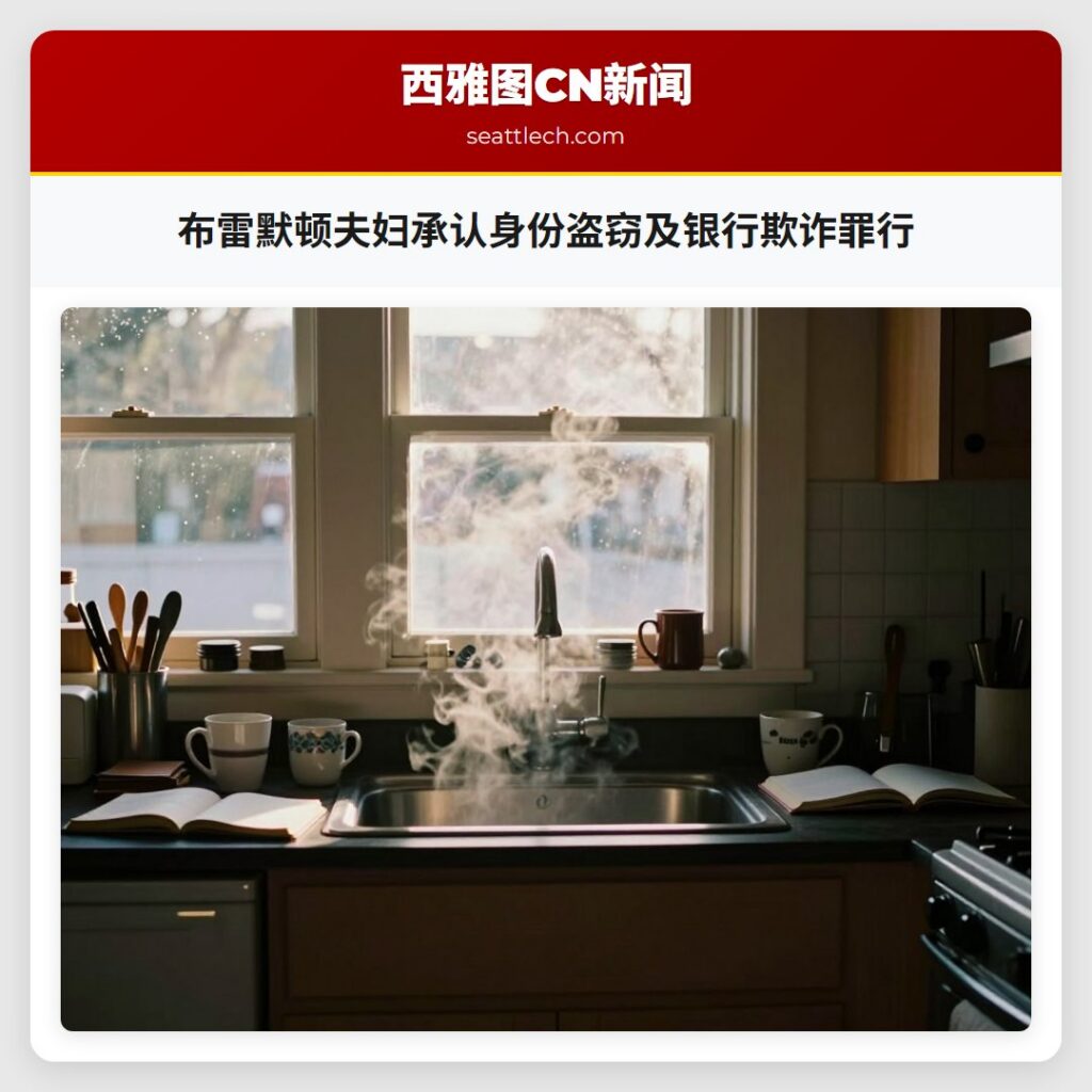 布雷默顿夫妇承认身份盗窃及银行欺诈罪行