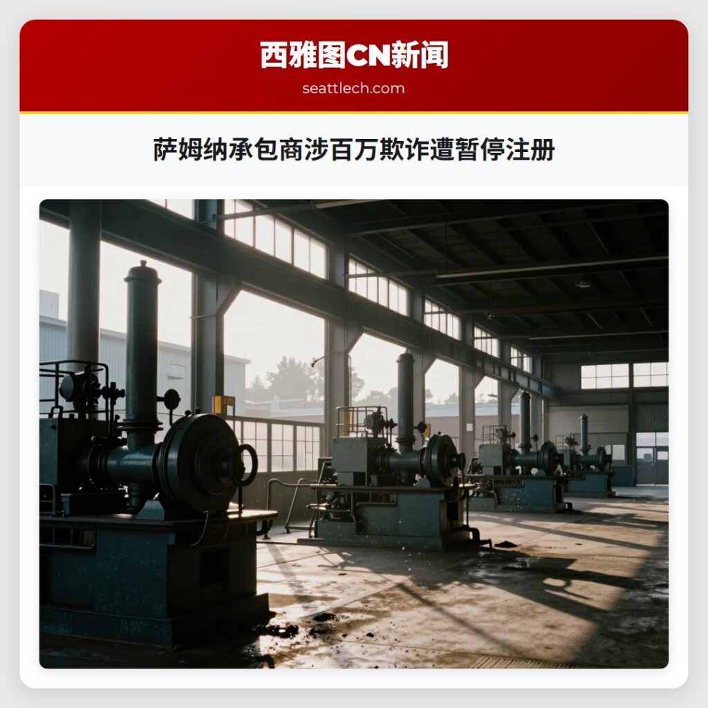 萨姆纳承包商涉百万欺诈遭暂停注册