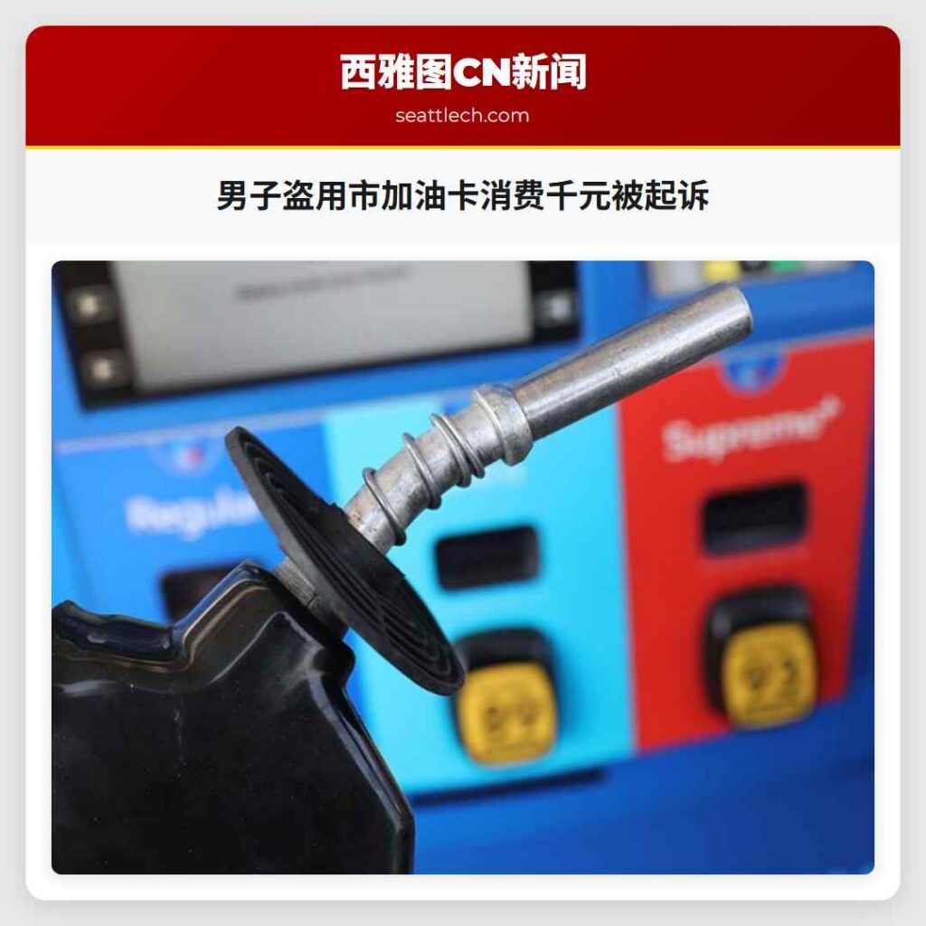 男子盗用市加油卡消费千元被起诉