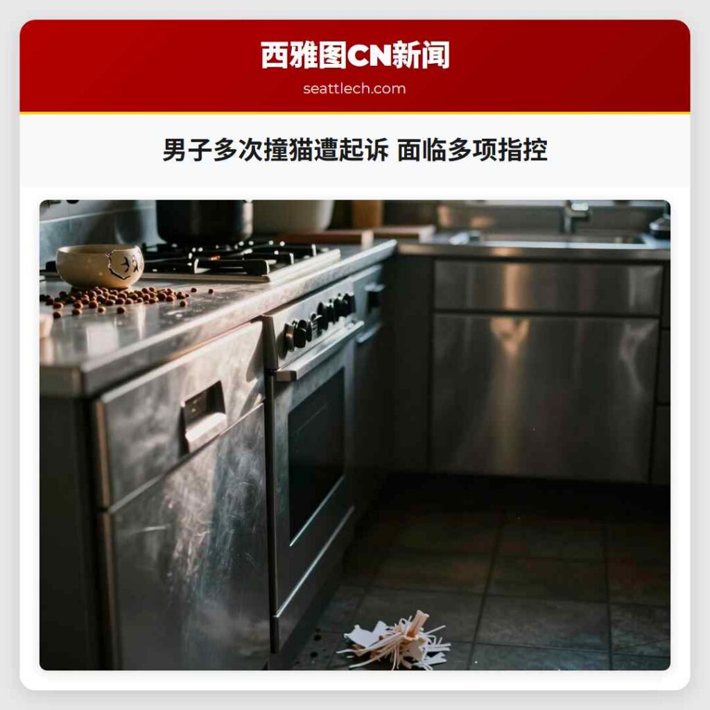 男子多次撞猫遭起诉 面临多项指控