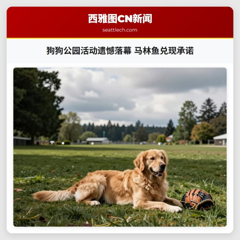 狗狗公园活动遗憾落幕 马林鱼兑现承诺