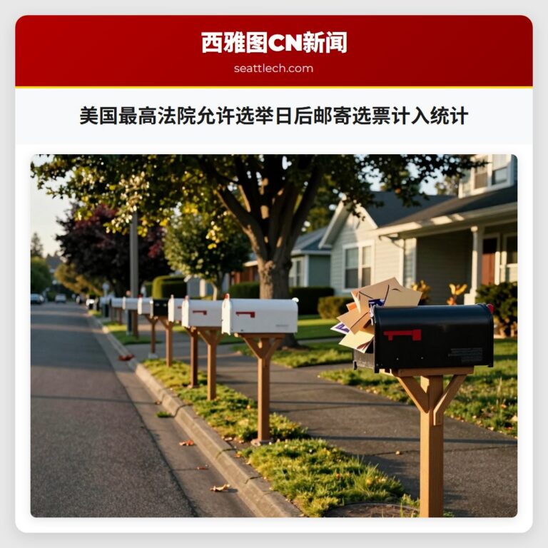 美国最高法院允许选举日后邮寄选票计入统计