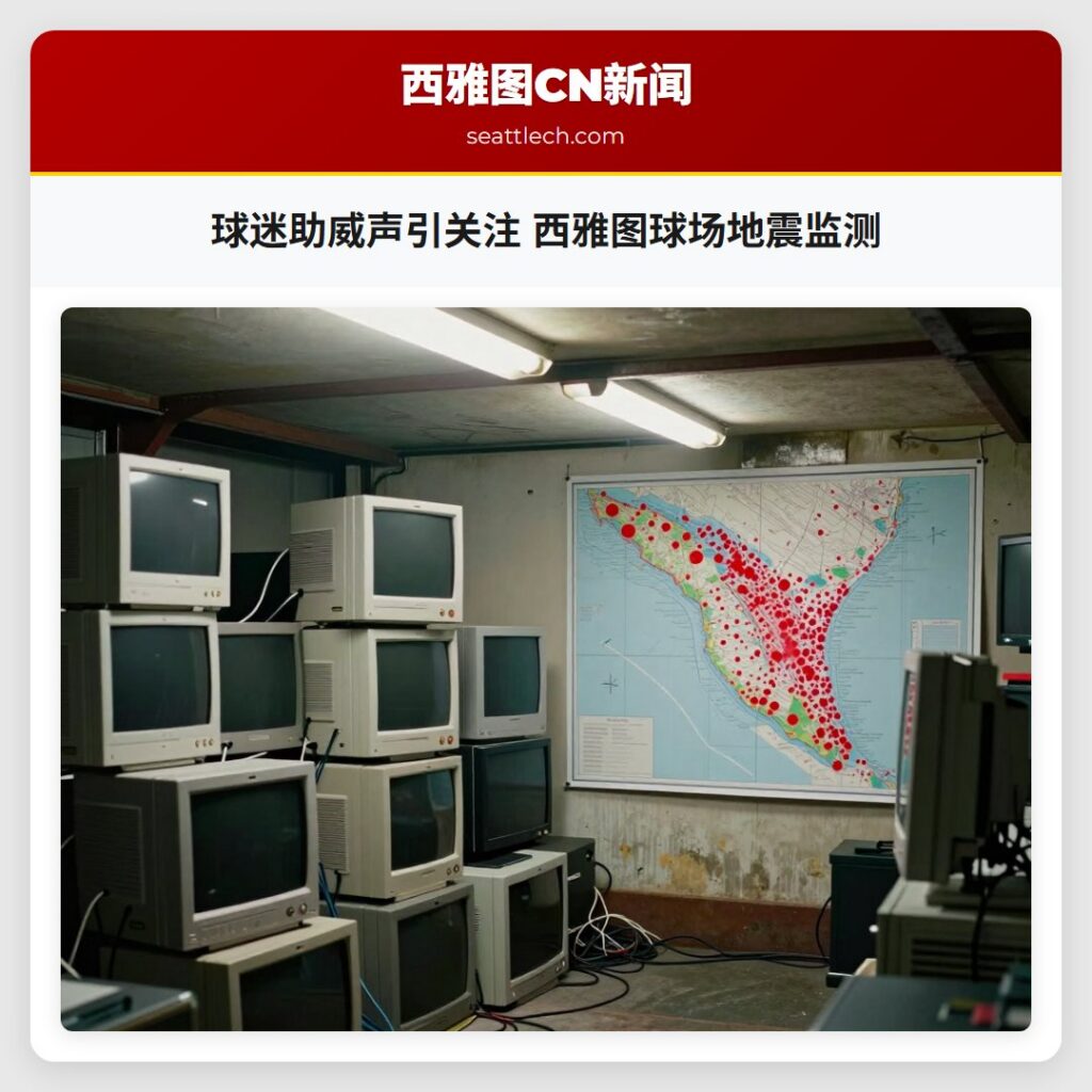 球迷助威声引关注 西雅图球场地震监测
