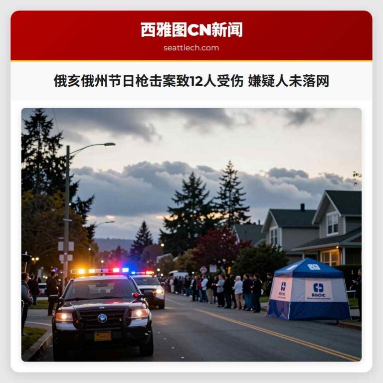 俄亥俄州节日枪击案致12人受伤 嫌疑人未落网