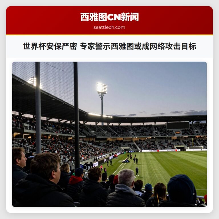 世界杯安保严密 专家警示西雅图或成网络攻击目标