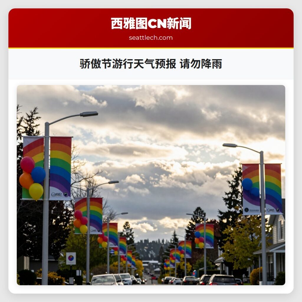 骄傲节游行天气预报 请勿降雨