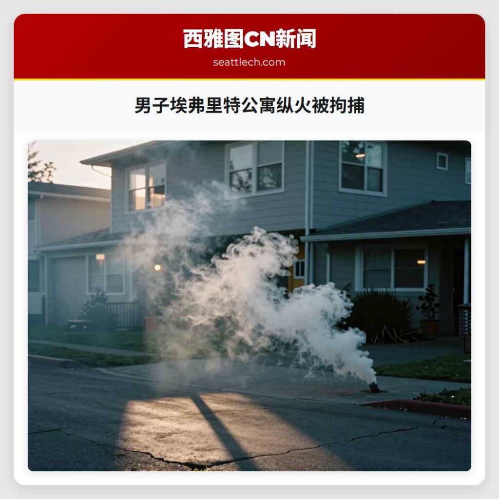 男子埃弗里特公寓纵火被拘捕