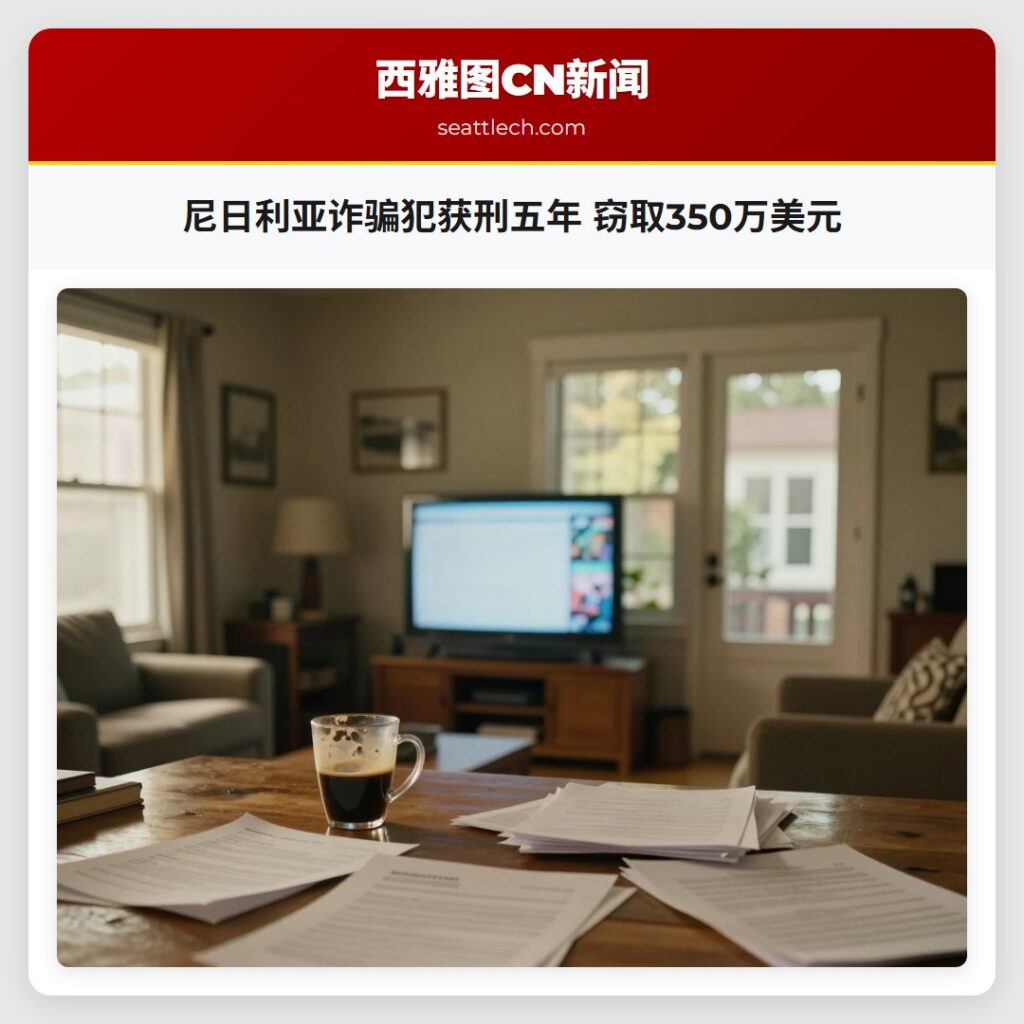 尼日利亚诈骗犯获刑五年 窃取350万美元