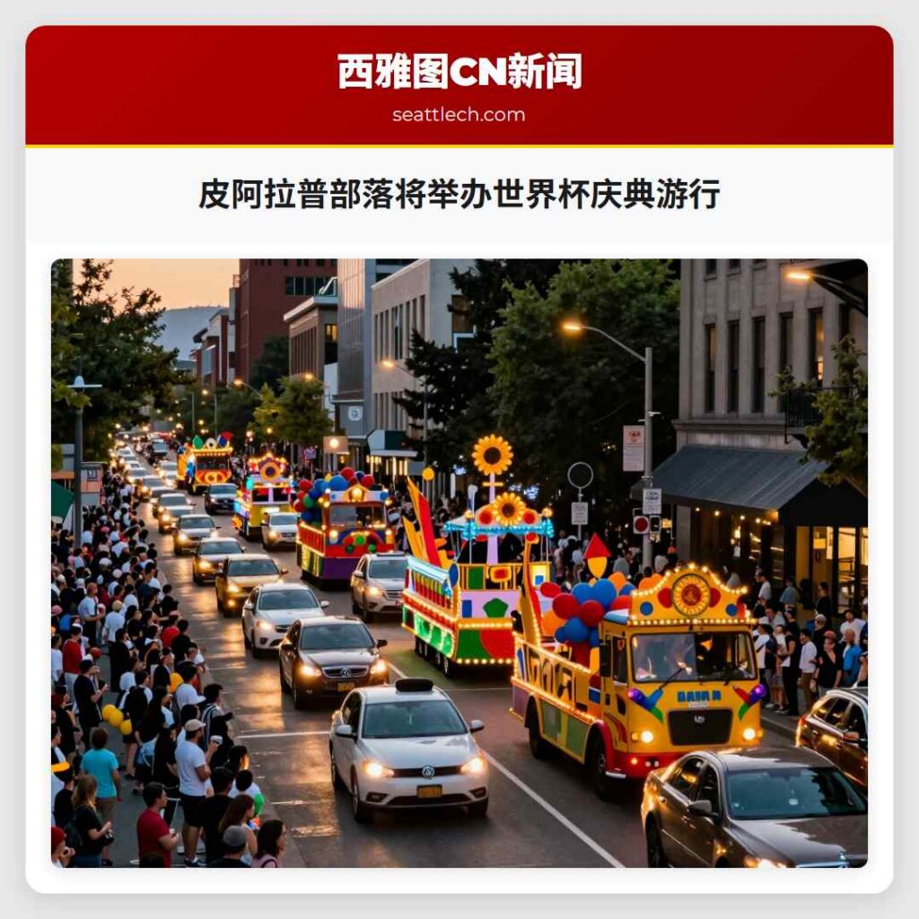 皮阿拉普部落将举办世界杯庆典游行