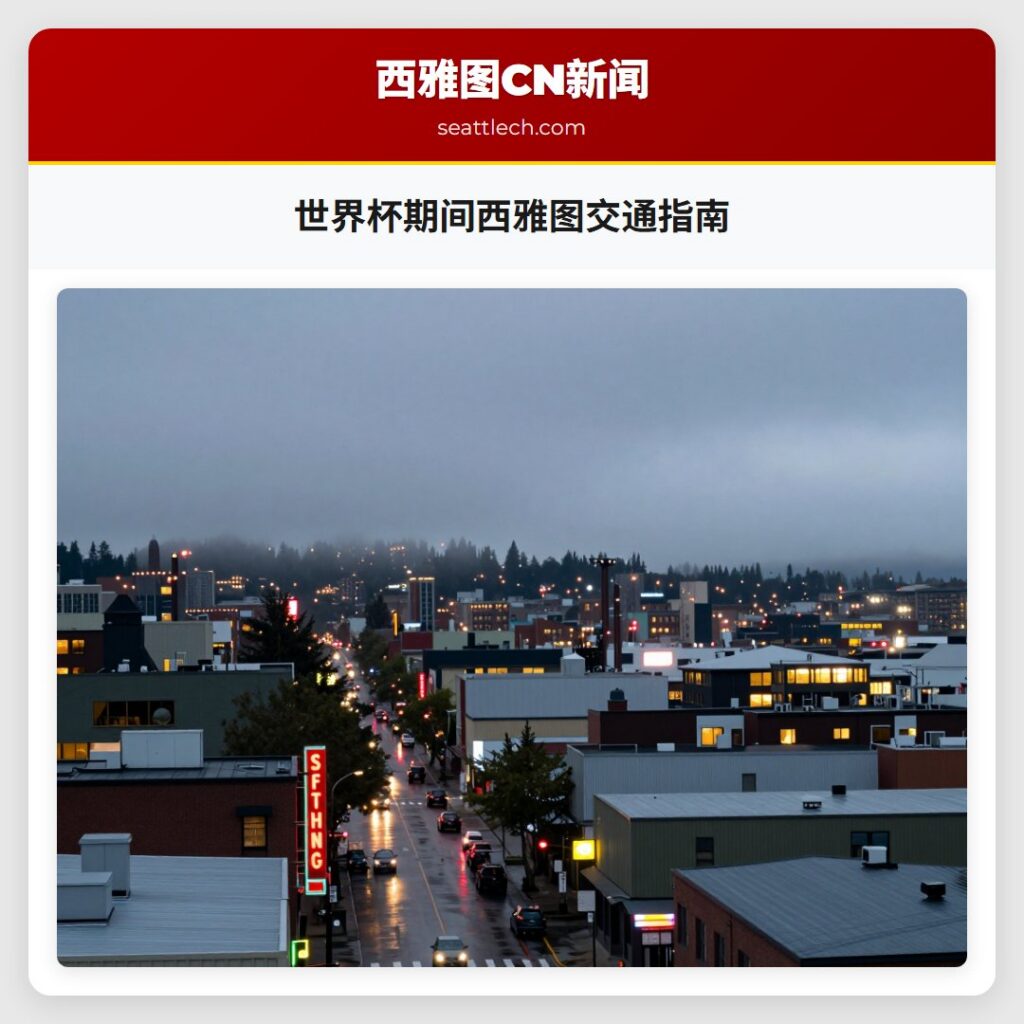 世界杯期间西雅图交通指南