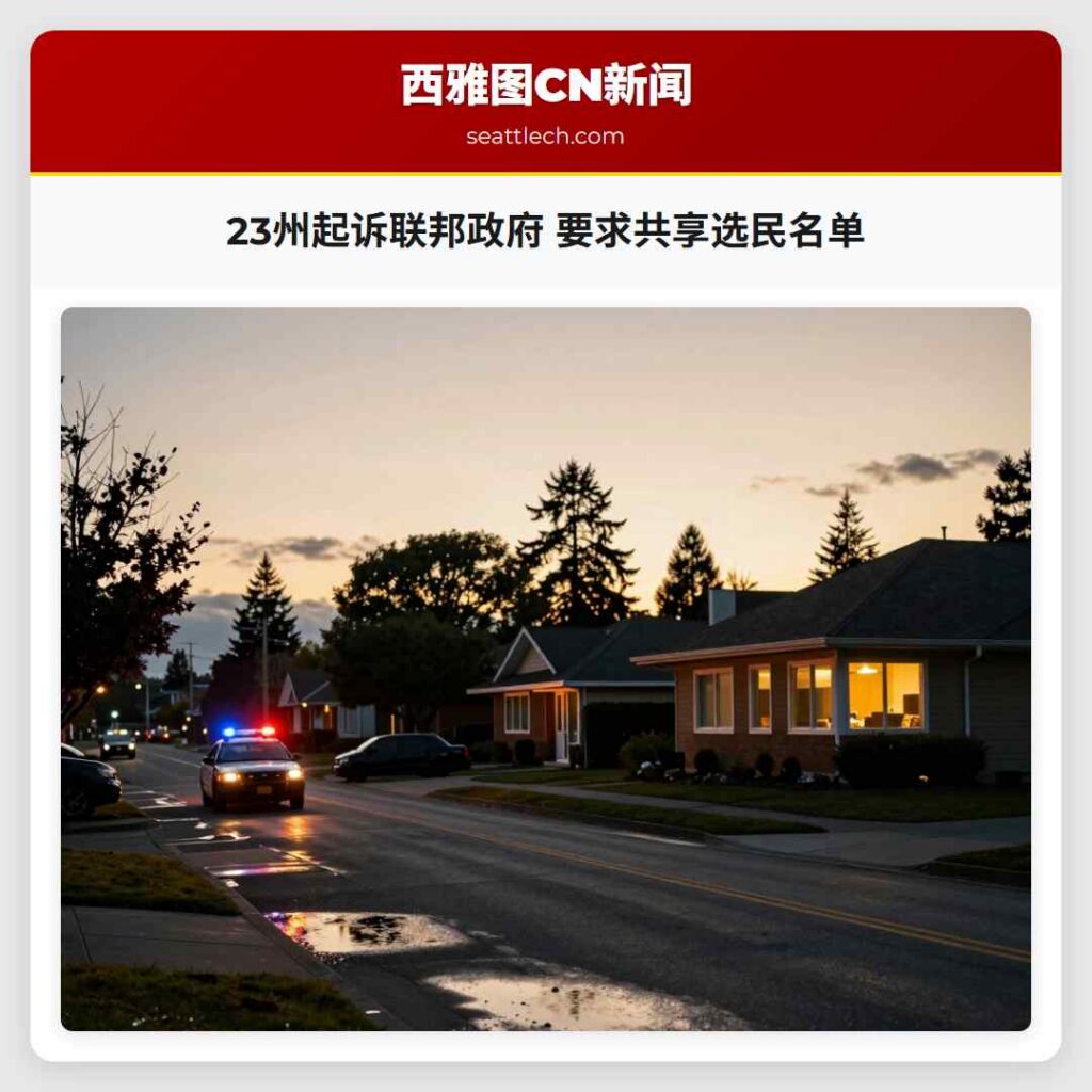 23州起诉联邦政府 要求共享选民名单