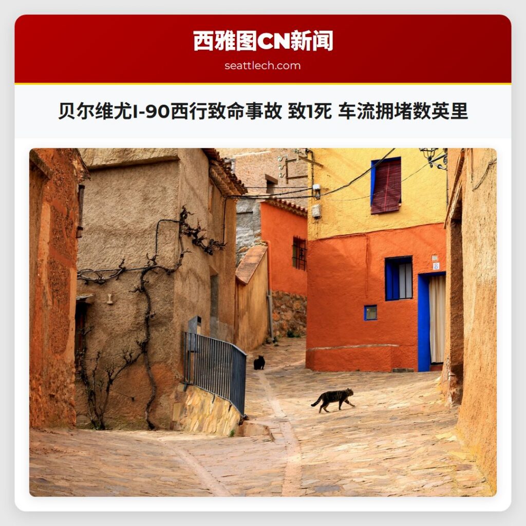 贝尔维尤I-90西行致命事故 致1死 车流拥堵数英里