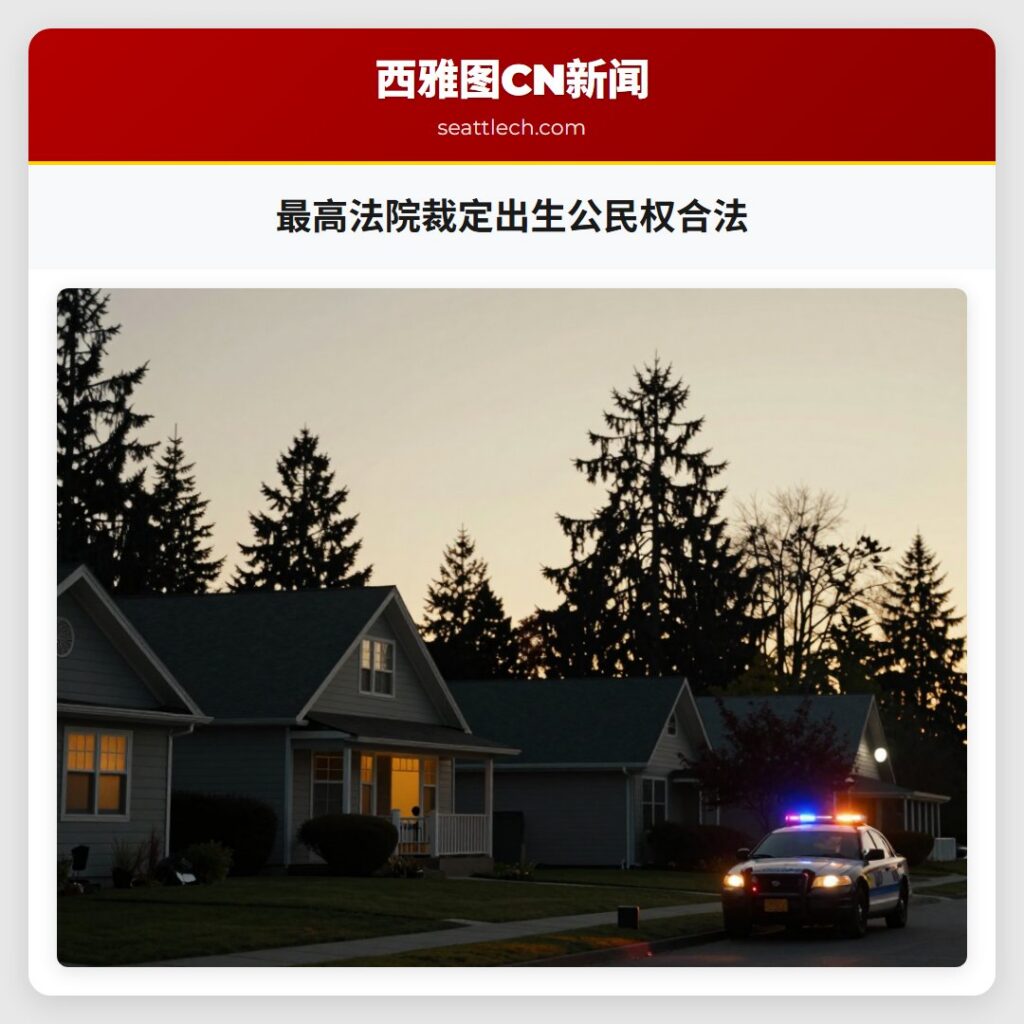 最高法院裁定出生公民权合法