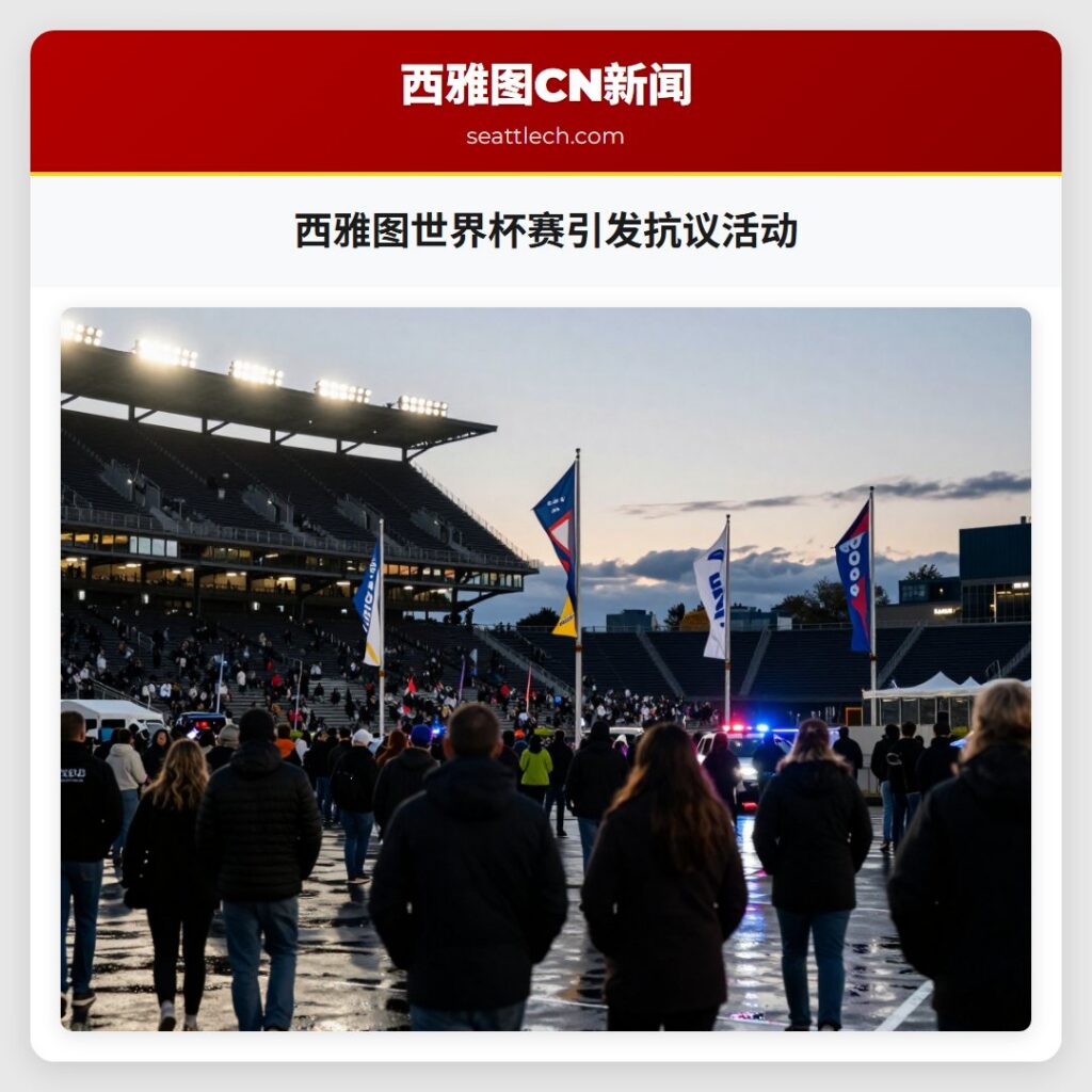西雅图世界杯赛引发抗议活动