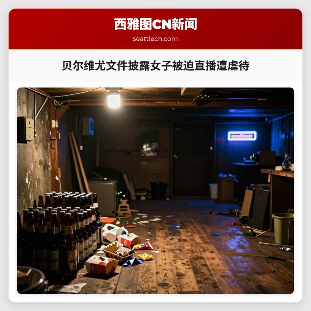 贝尔维尤文件披露女子被迫直播遭虐待