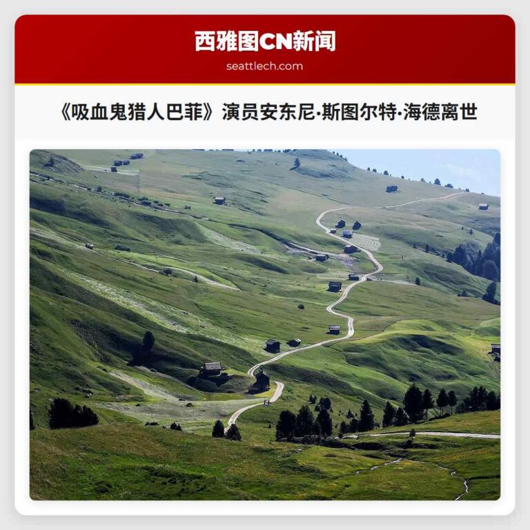 《吸血鬼猎人巴菲》演员安东尼·斯图尔特·海德离世