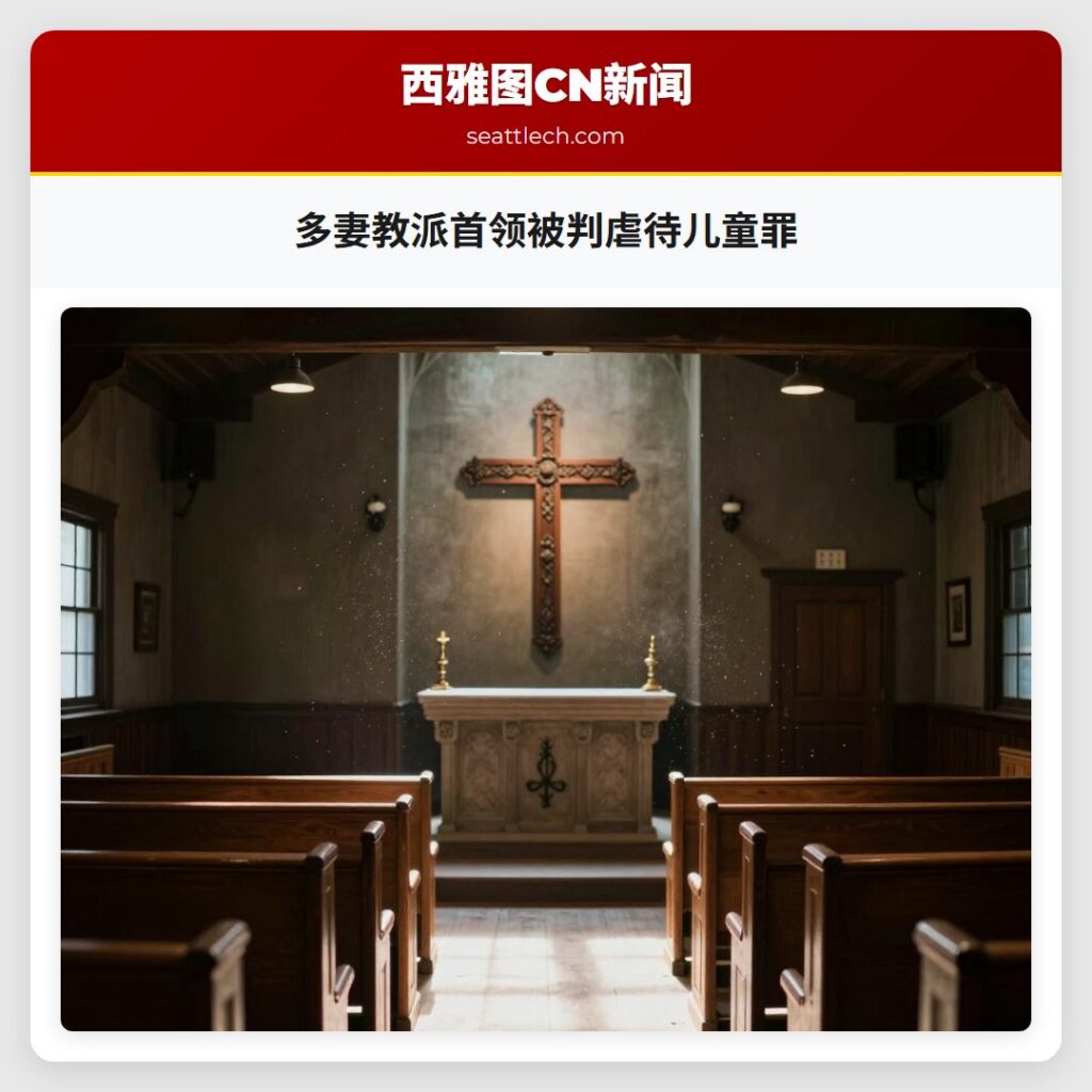 多妻教派首领被判虐待儿童罪