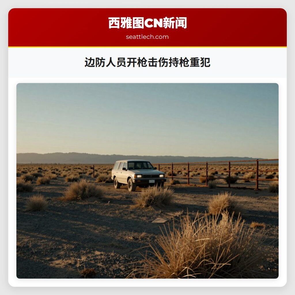 边防人员开枪击伤持枪重犯