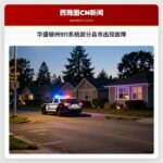 华盛顿州911系统部分县市出现故障