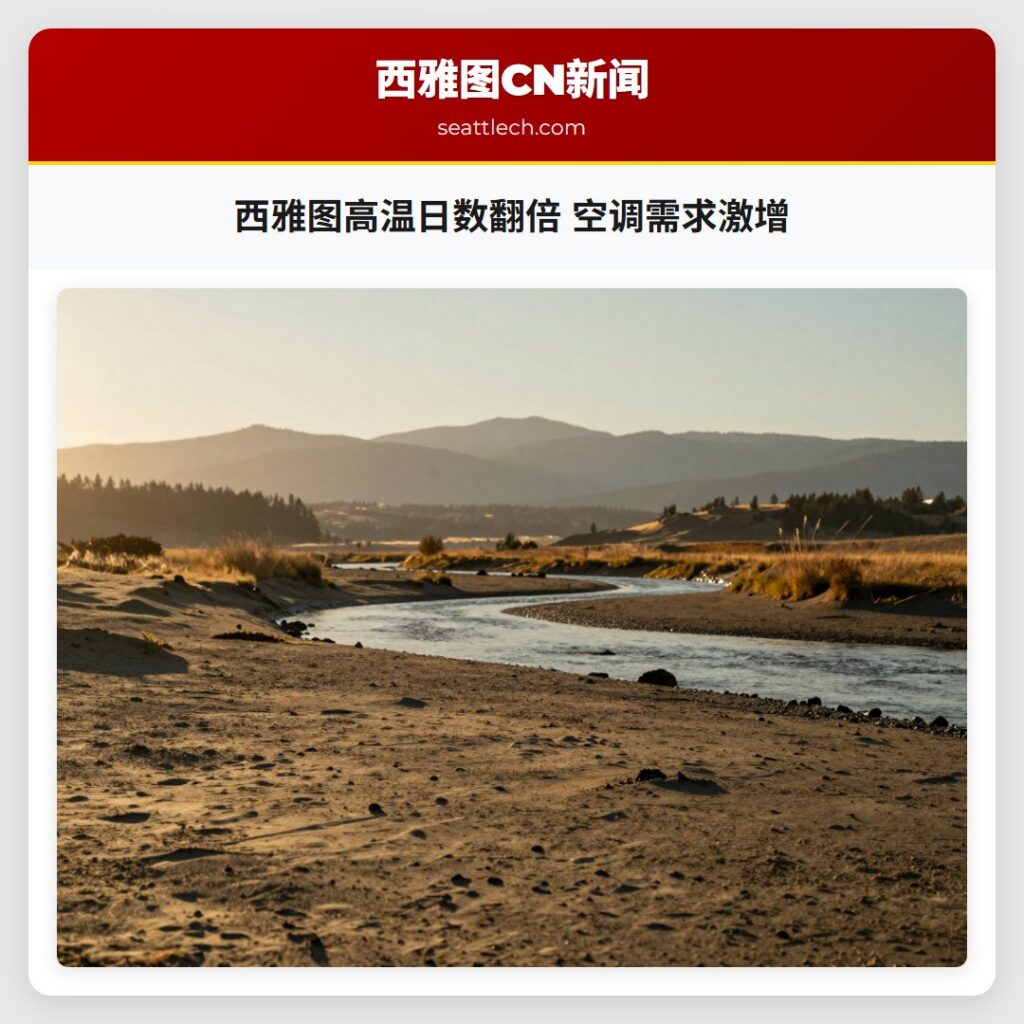 西雅图高温日数翻倍 空调需求激增