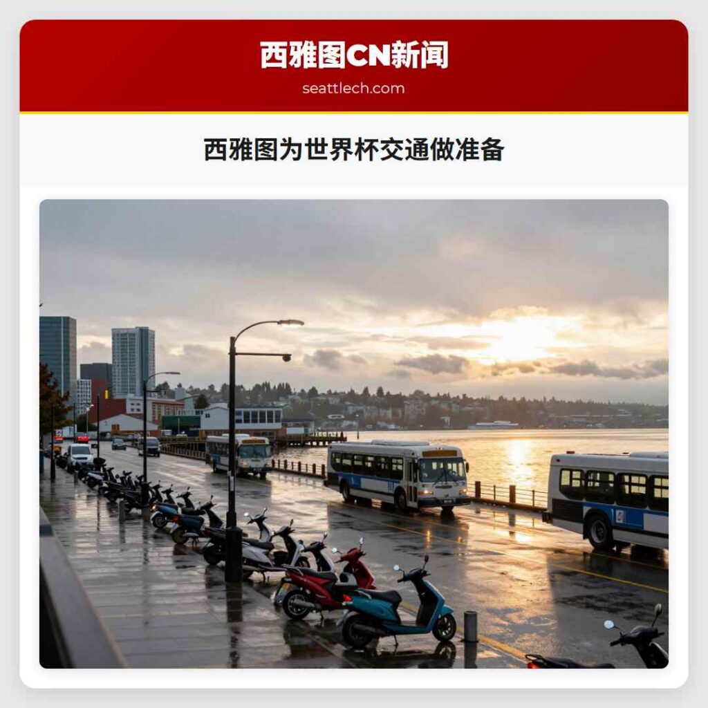 西雅图为世界杯交通做准备