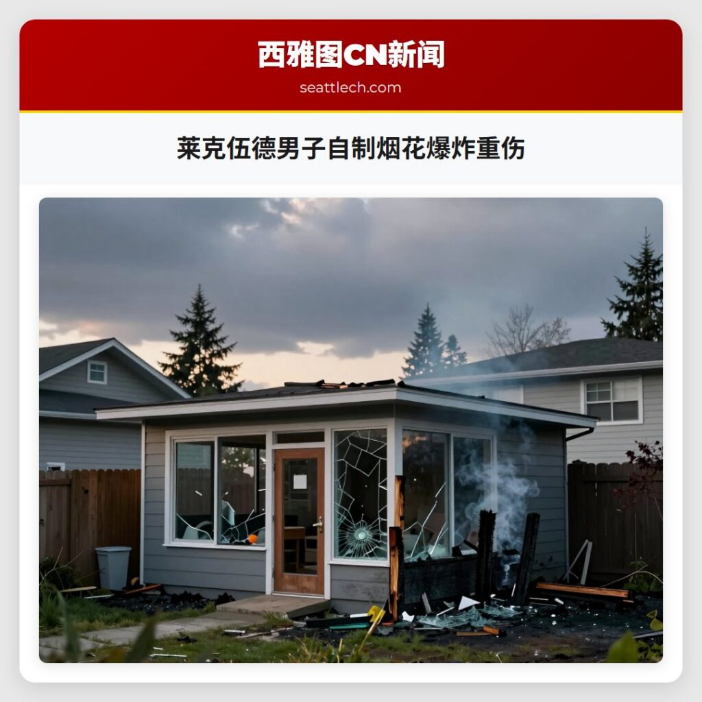 莱克伍德男子自制烟花爆炸重伤