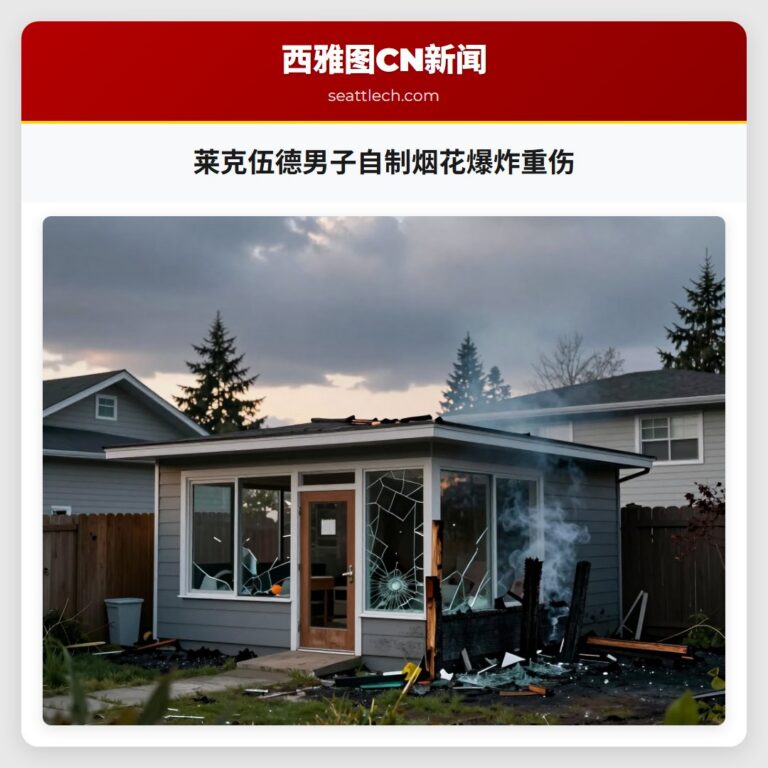 莱克伍德男子自制烟花爆炸重伤