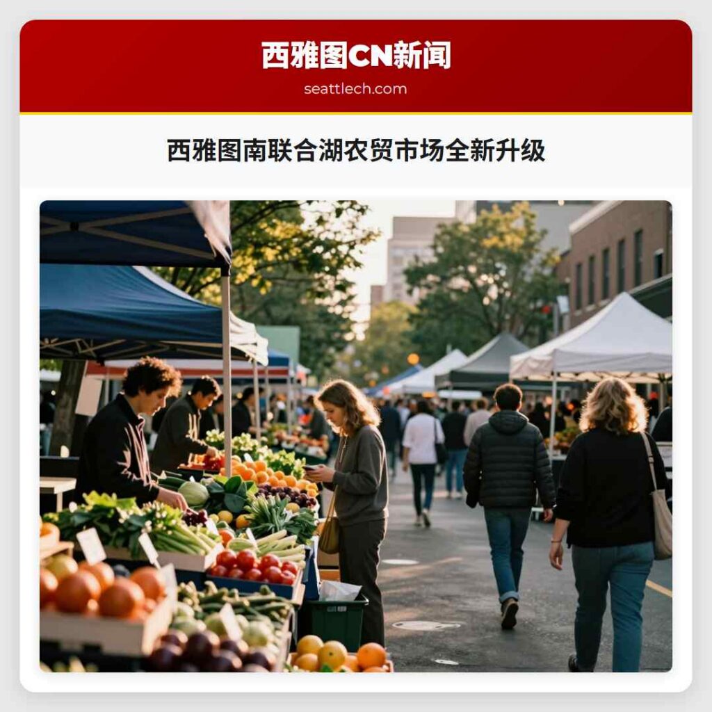 西雅图南联合湖农贸市场全新升级