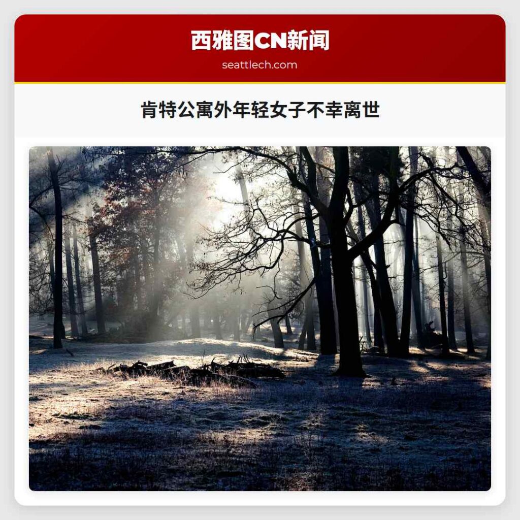 肯特公寓外年轻女子不幸离世
