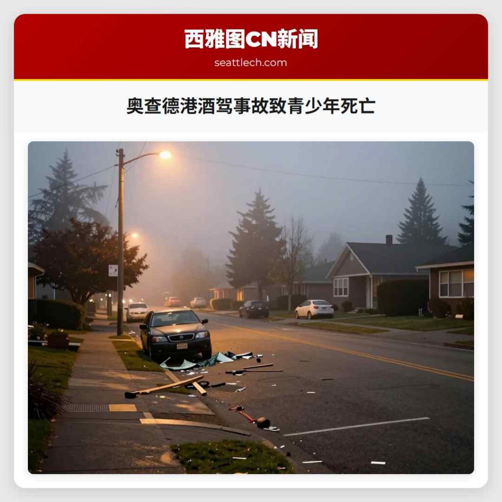 奥查德港酒驾事故致青少年死亡