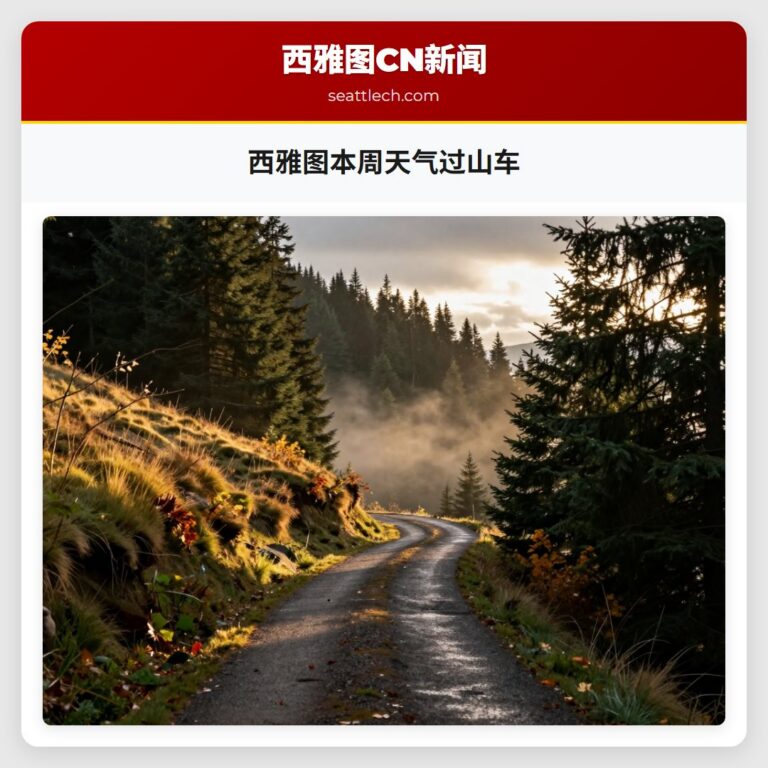西雅图本周天气过山车