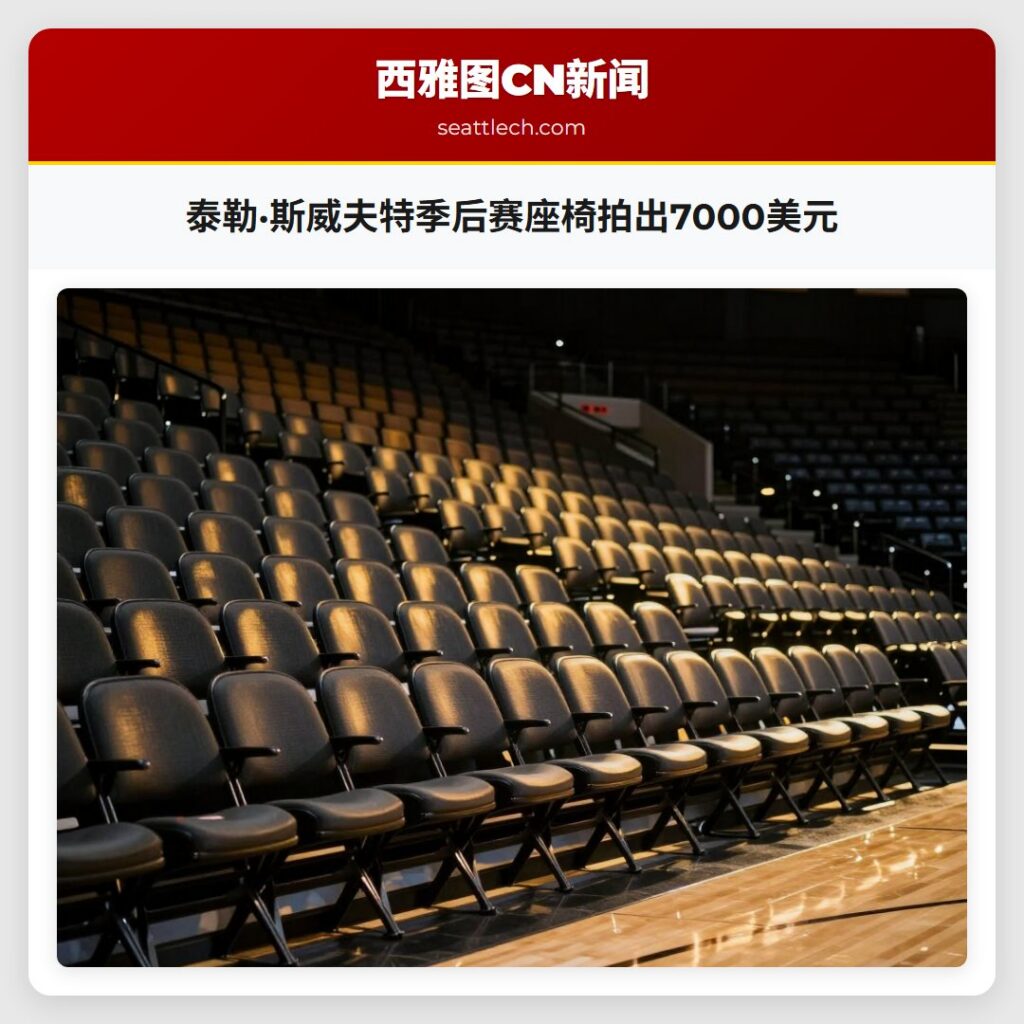 泰勒·斯威夫特季后赛座椅拍出7000美元