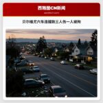 贝尔维尤六车连撞致三人伤一人被拘