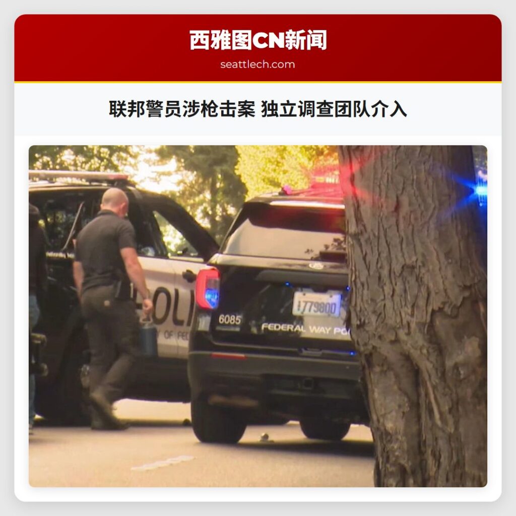 联邦警员涉枪击案 独立调查团队介入