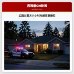 公园兰警方八小时拘捕家暴嫌犯