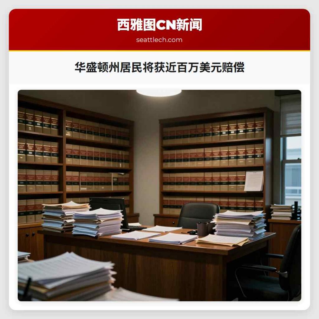 华盛顿州居民将获近百万美元赔偿