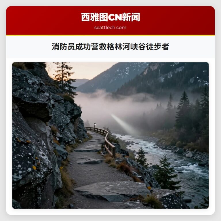 消防员成功营救格林河峡谷徒步者