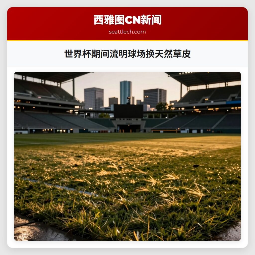 世界杯期间流明球场换天然草皮