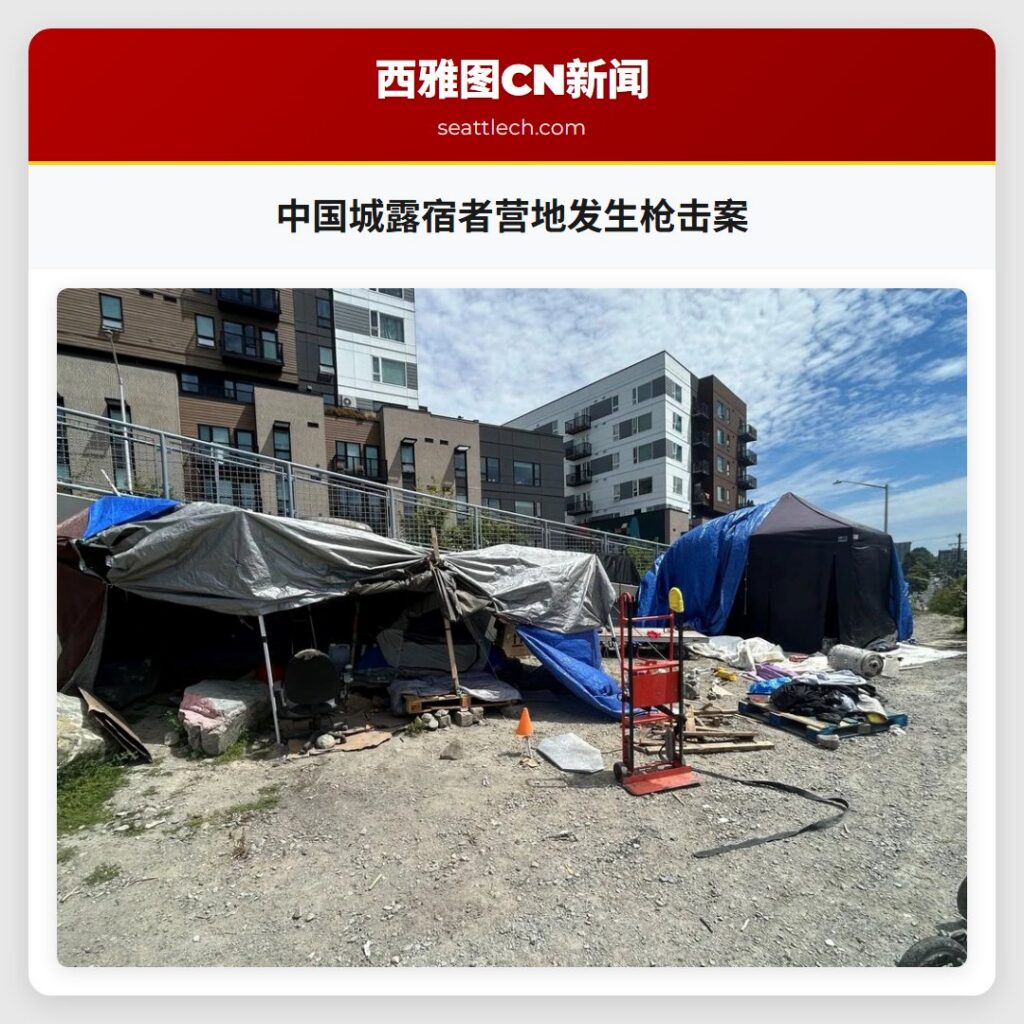 中国城露宿者营地发生枪击案