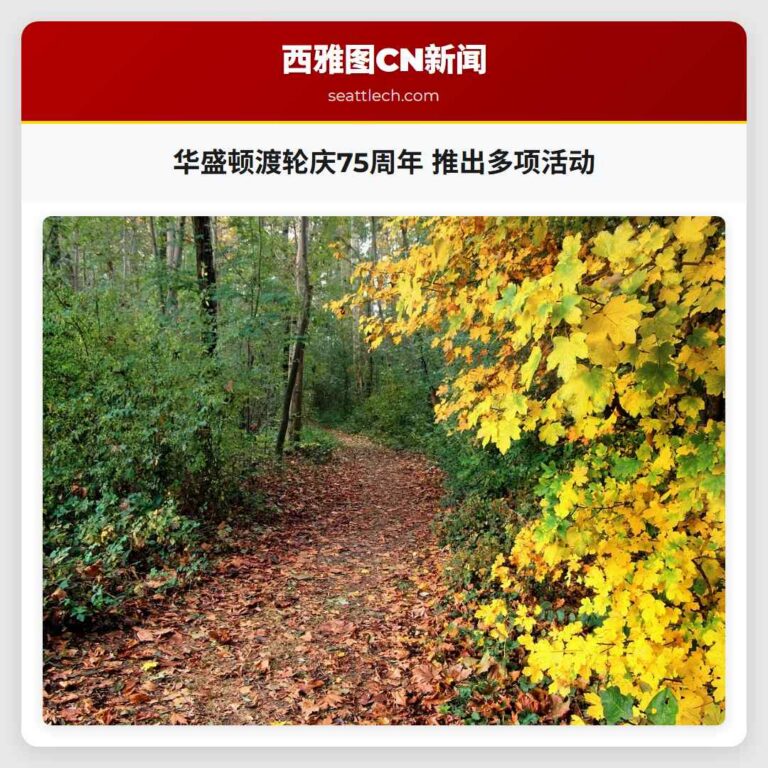 华盛顿渡轮庆75周年 推出多项活动