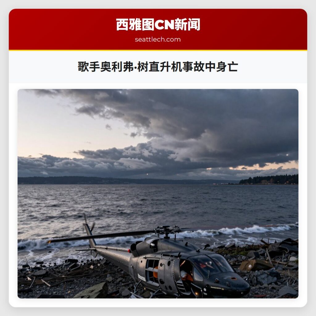 歌手奥利弗·树直升机事故中身亡