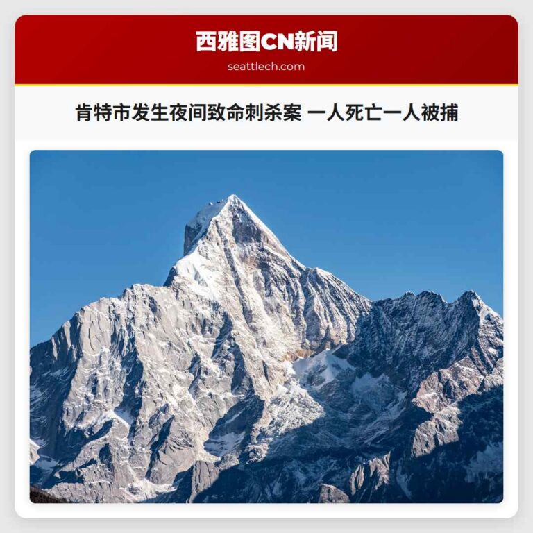 肯特市发生夜间致命刺杀案 一人死亡一人被捕