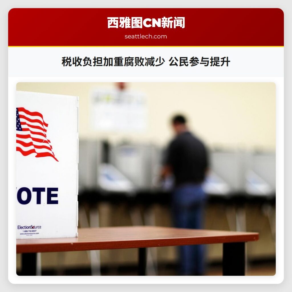 税收负担加重腐败减少 公民参与提升