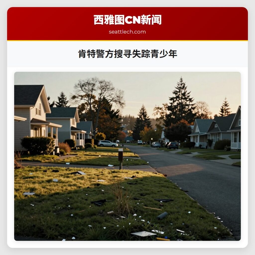 肯特警方搜寻失踪青少年