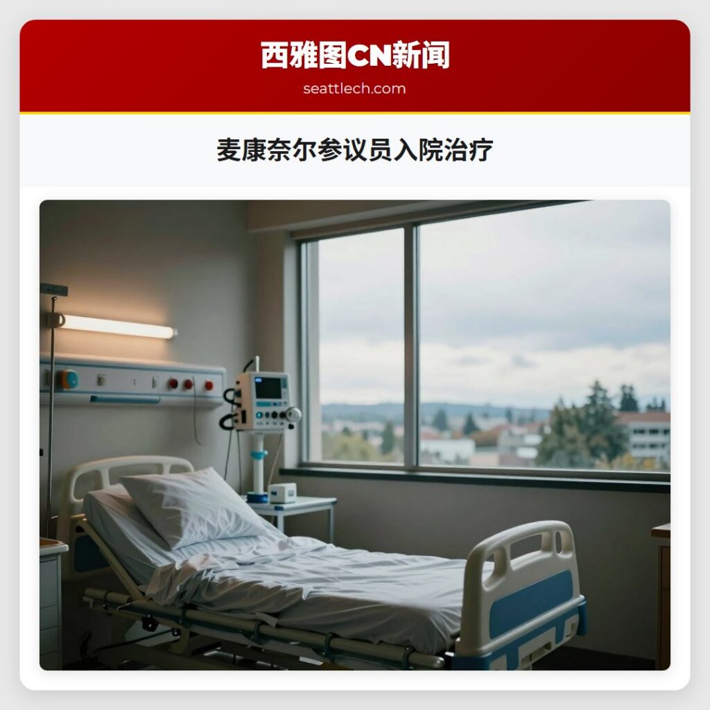 麦康奈尔参议员入院治疗