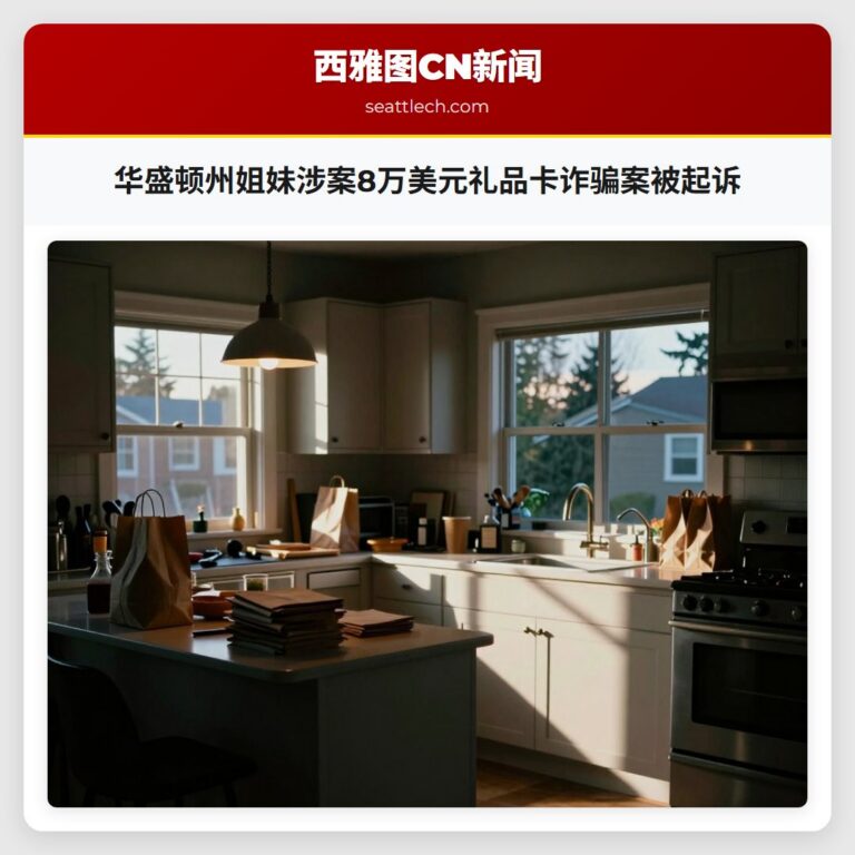 华盛顿州姐妹涉案8万美元礼品卡诈骗案被起诉