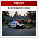 警方完成特别配送 顾客订单顺利送达