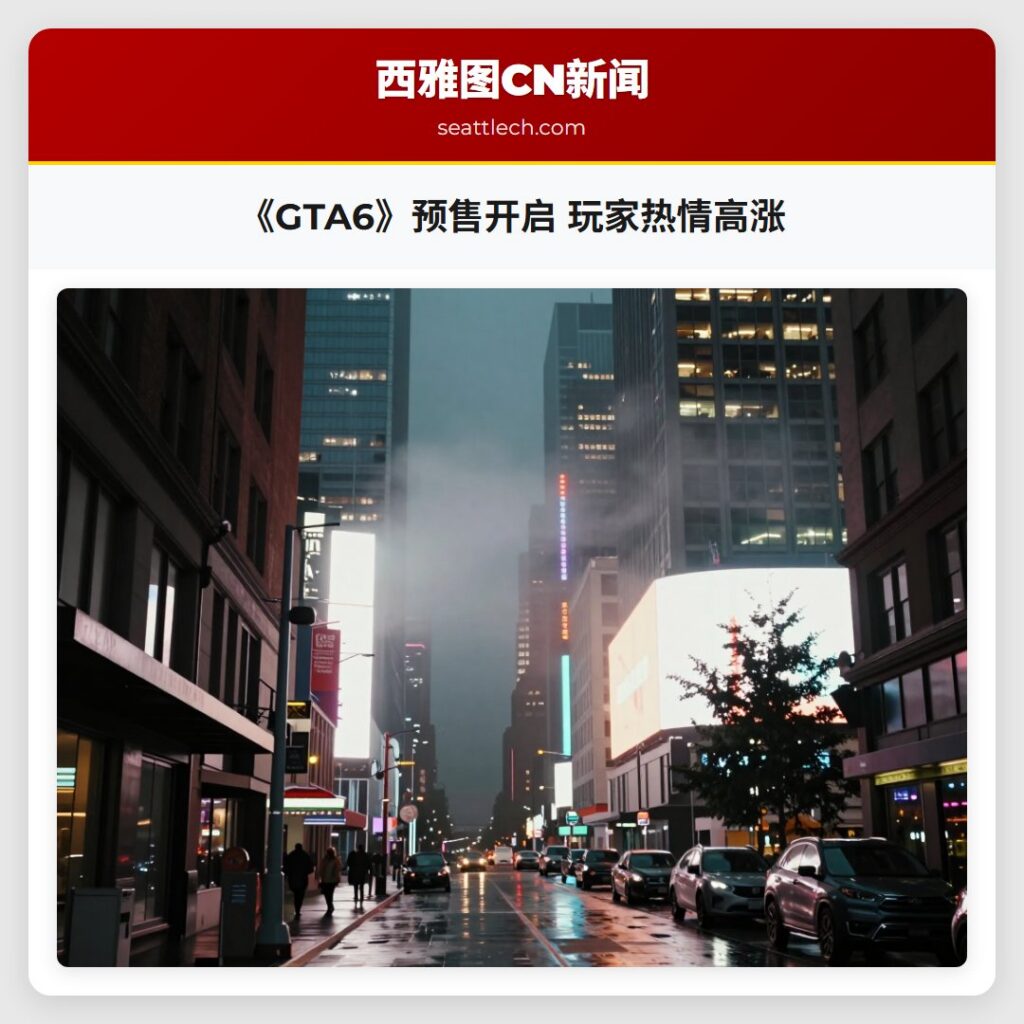 《GTA6》预售开启 玩家热情高涨