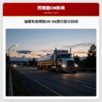 油罐车故障致SR 96西行部分封闭